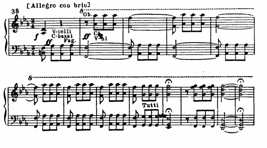  Симфония Бетховена Фортепиано