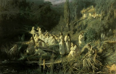 Иван Крамской. «Русалки», 1871