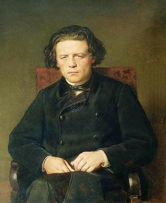 В. Перов. Портрет Антона Рубинштейна (1870)