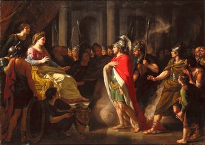 The Meeting of Dido and Aeneas by Nathaniel Dance Holland (1735 – 1811)