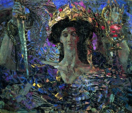Михаил Врубель. Шестикрылый серафим (Азраил). 1904